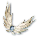 Splendent White Dragon Lord Necklace icon