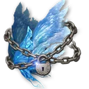 Sealed Blue Wave Wings icon